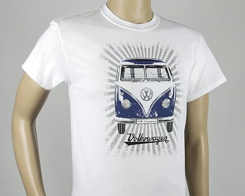 Miniatura 3 de BRISA VW Collection - Volkswagen Samba Bus T1 Camper Van - Camiseta unisex con diseño retro y vintage
