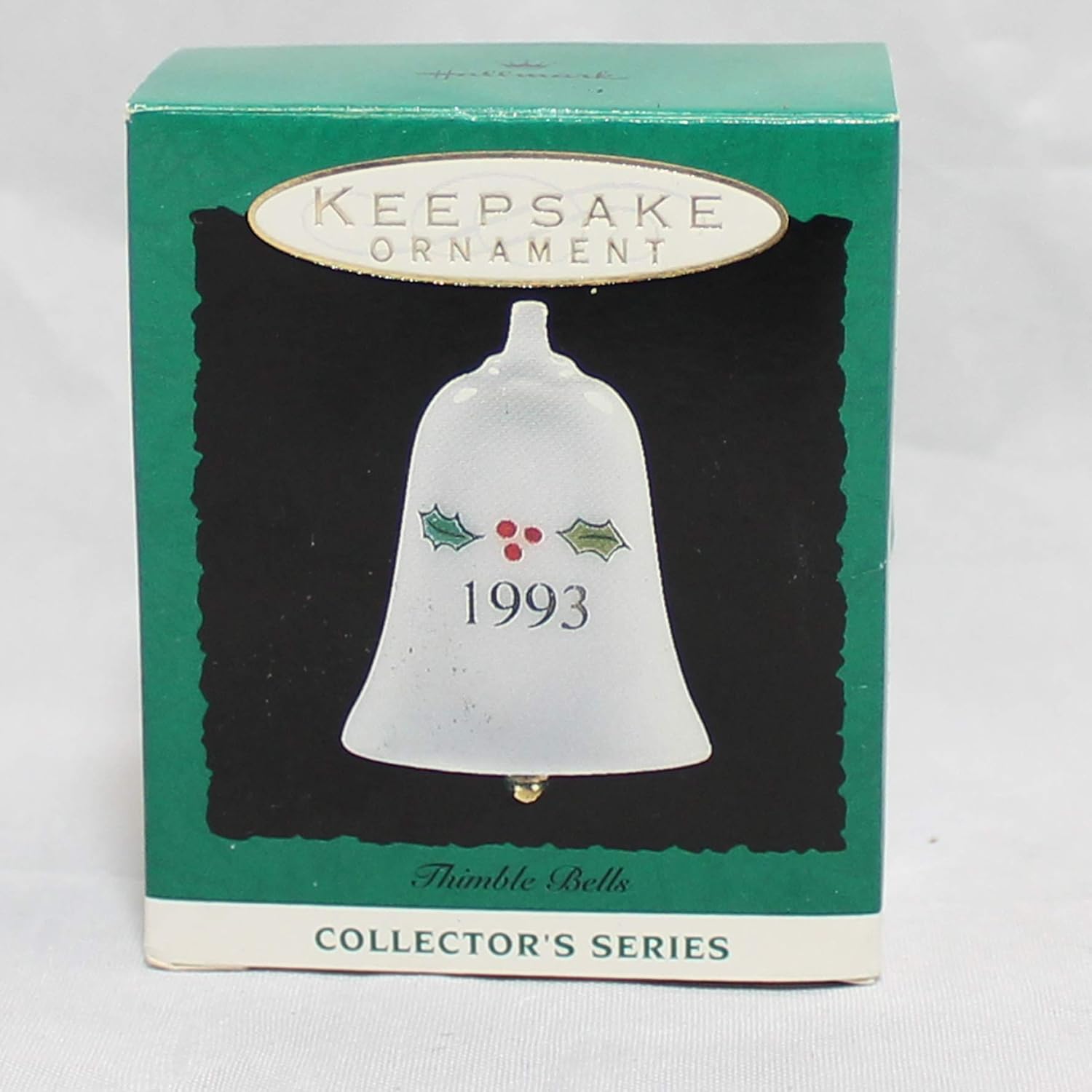 Hallmark Keepsake Ornament Thimble Bells 1993 Collector's