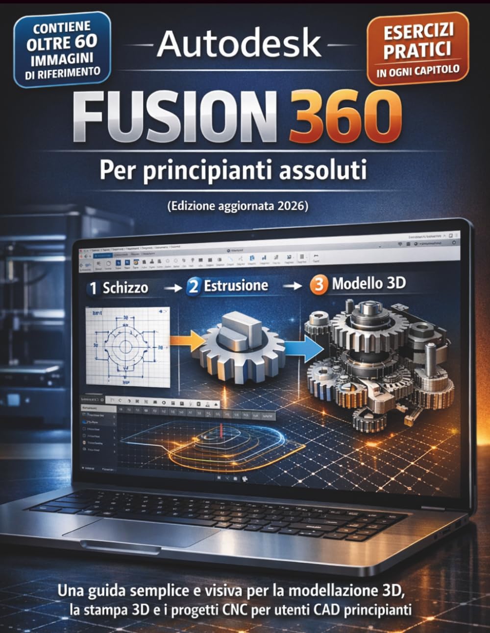 Guide Fusion 360 pour débutant livre de modélisation 3D et impression