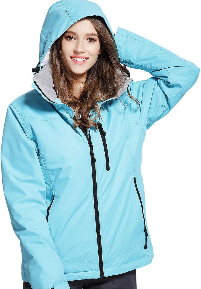 COPOZZ PRO Womens Mens Ski Jacket Pants,Outdoor Winter Snow Snowboard Jacket Pants, Waterproof Windproof Breathable Materials-for Adult Girls Boys Snowboarding Skiing