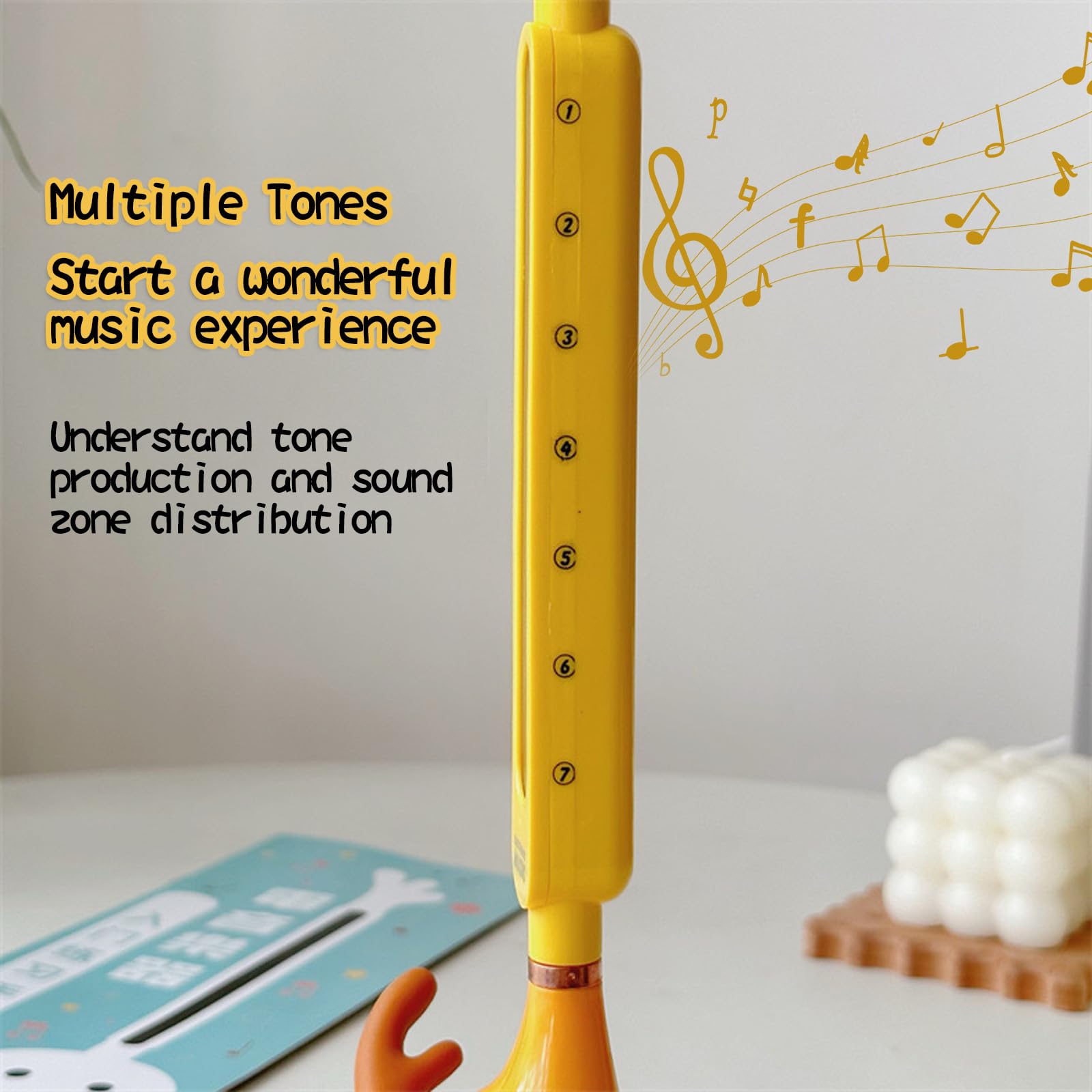Erhu electrónico Adorable Mini Guitarra Erhu Lindo Forma de Dibujos Animados Sintetizador de Música Aprendizaje Educativo Temprano Instrumento Musical Educativo Diversión Regalo para