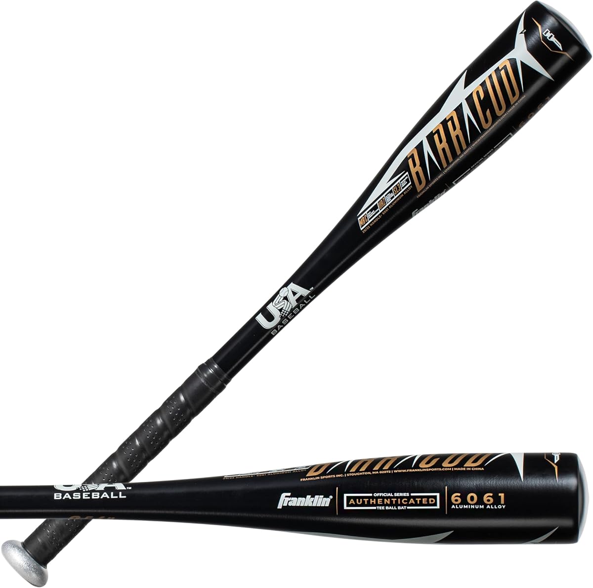 Franklin Sports Kids Venom - Bate de béisbol de aluminio