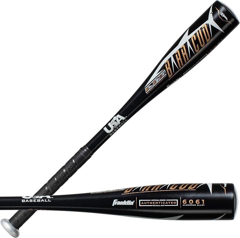 Franklin Sports Kids Venom - Bate de béisbol de aluminio