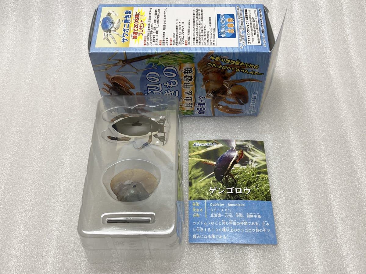 Amazon.co.jp: エフトイズ 水辺のいきもの 昆虫＆甲殻類 シークレット 