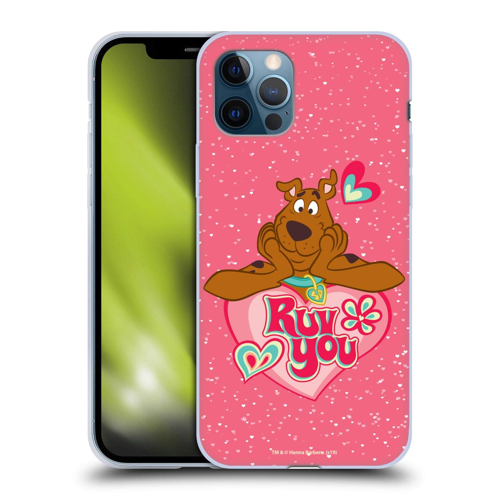 Head Case Designs Officially Licensed Scooby-Doo Ruv You Seasons Soft Gel Case Compatible with Apple iPhone 12 / iPhone 12 Pro