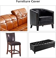 Vista 6 de Tela de piel sintética suave e impermeable, material sintético marino inodoro, fácil de limpiar y resistente a desgarros para cubierta, reparación