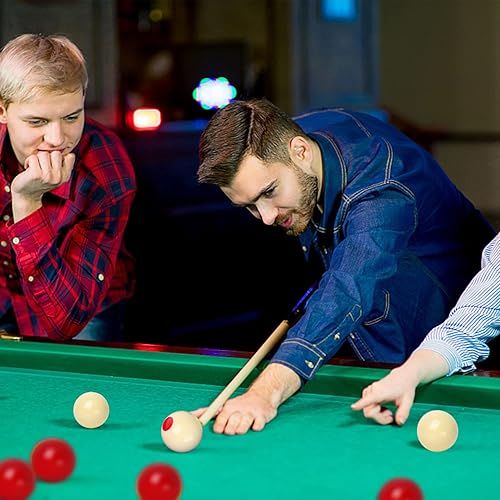 Miniatura 7 de GSE Games & Sports Expert Juego de 10 bolas de billar de tamaño reglamentario de 2-1/8 pulgadas, juego estándar de 10 bolas de billar, accesorios