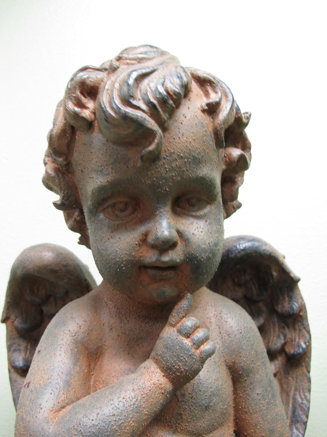 23" Sitting on Ball Garden Angel Statue Amazon.ca Patio, Lawn & Garden