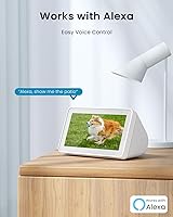 Vista 9 de ieGeek Security Cameras Wireless Outdoor Pan Rotating 180° Home Security Cameras, 2.4G WiFi Camera Battery Powered with 2K Color Night Vision, Smart