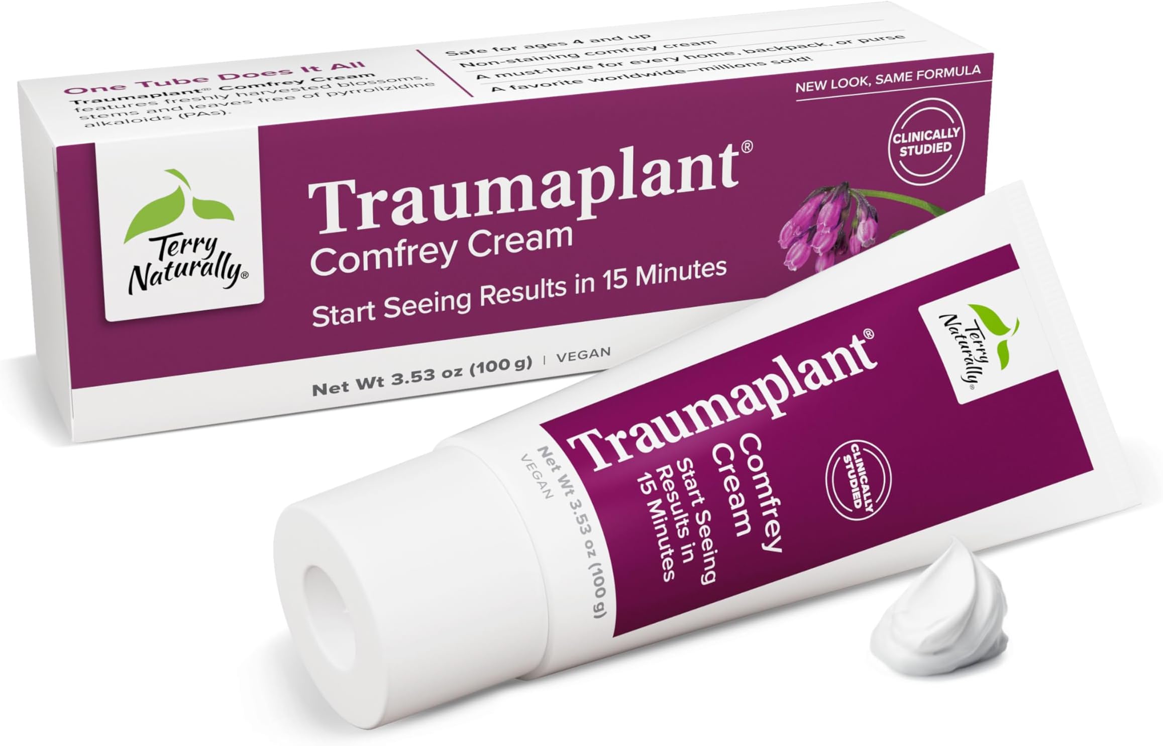 Terry Naturally Traumaplant Comfrey Cream (Topical) - 3.53 oz. (100 g)