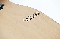 Vista 8 de VOLADOR Urban Freeride Pro Longboard Patineta Cruiser Adaptativa de 42 pulgadas Arce de América del Norte Longboard Camber Concave Drop Through