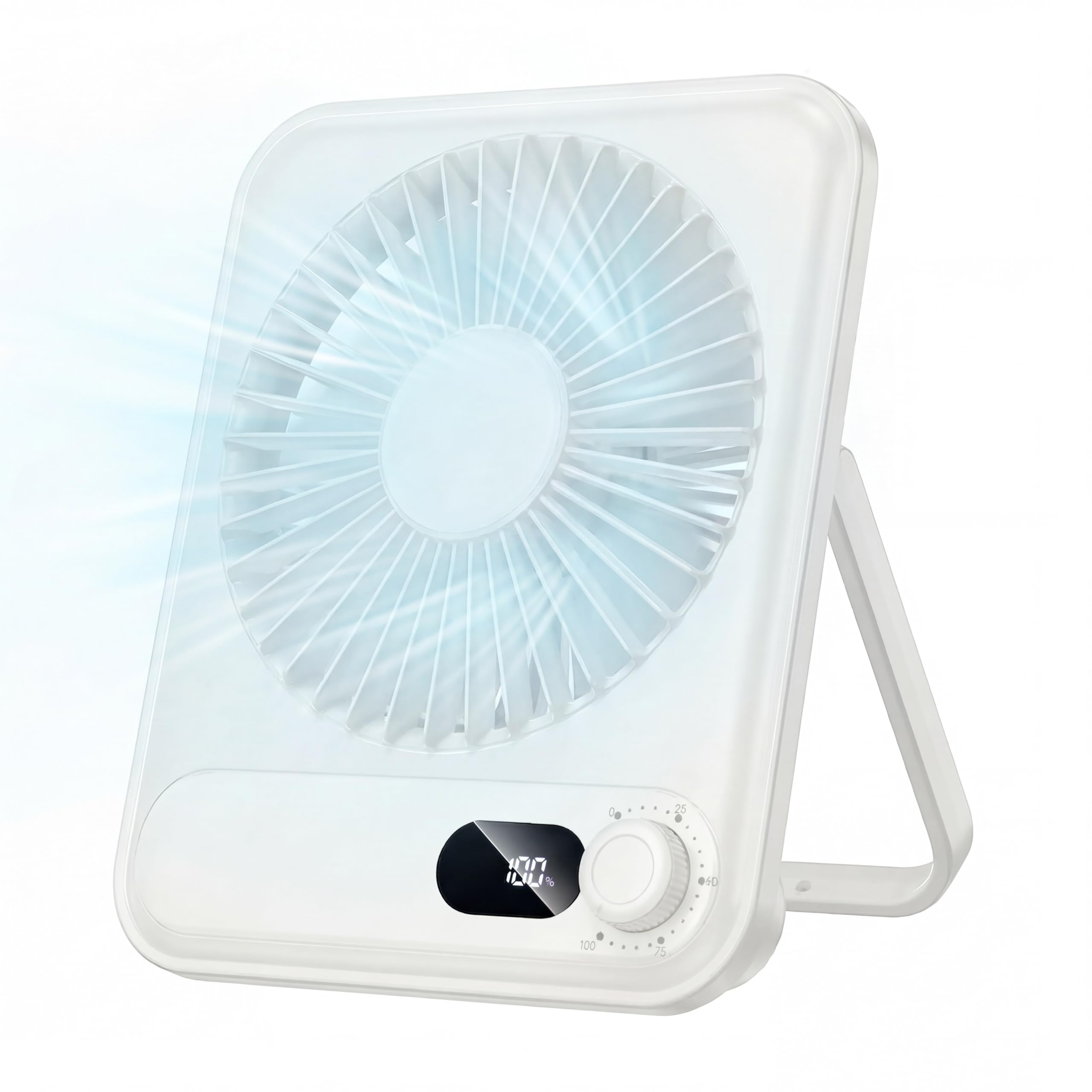 Ventilateur de bureau pliable et silencieux pour vos voyages et pique-niques