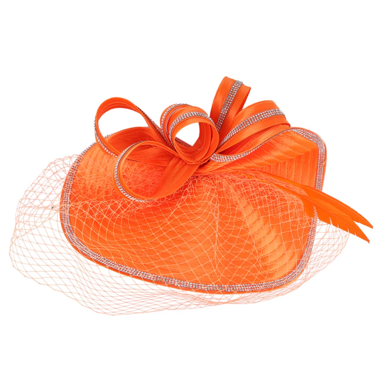 VALICLUD Sombrero Fascinator De Malla Para Eventos Elegantes Para Bodas Fiestas De Té y Cócteles Accesorio De Moda Para Mujeres