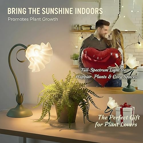 Miniatura 2 de Luz de cultivo de mesa para plantas de interior  Luz decorativa de escritorio para suculentas Bonsái Cactus, luces de cultivo de escritorio