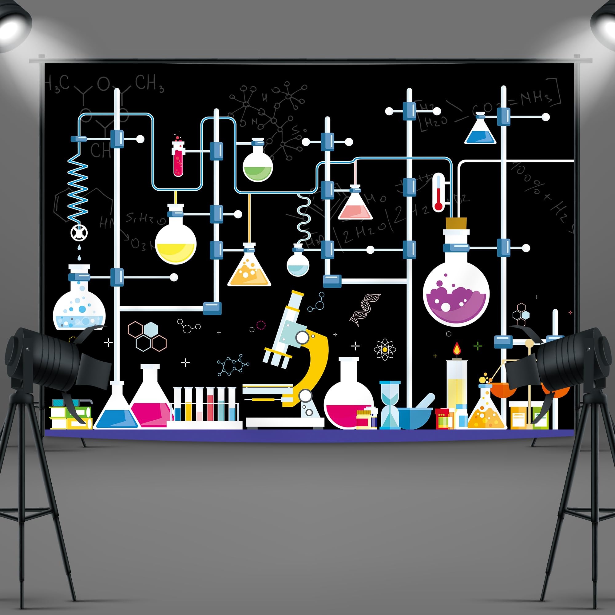 Science Background Design For Kids
