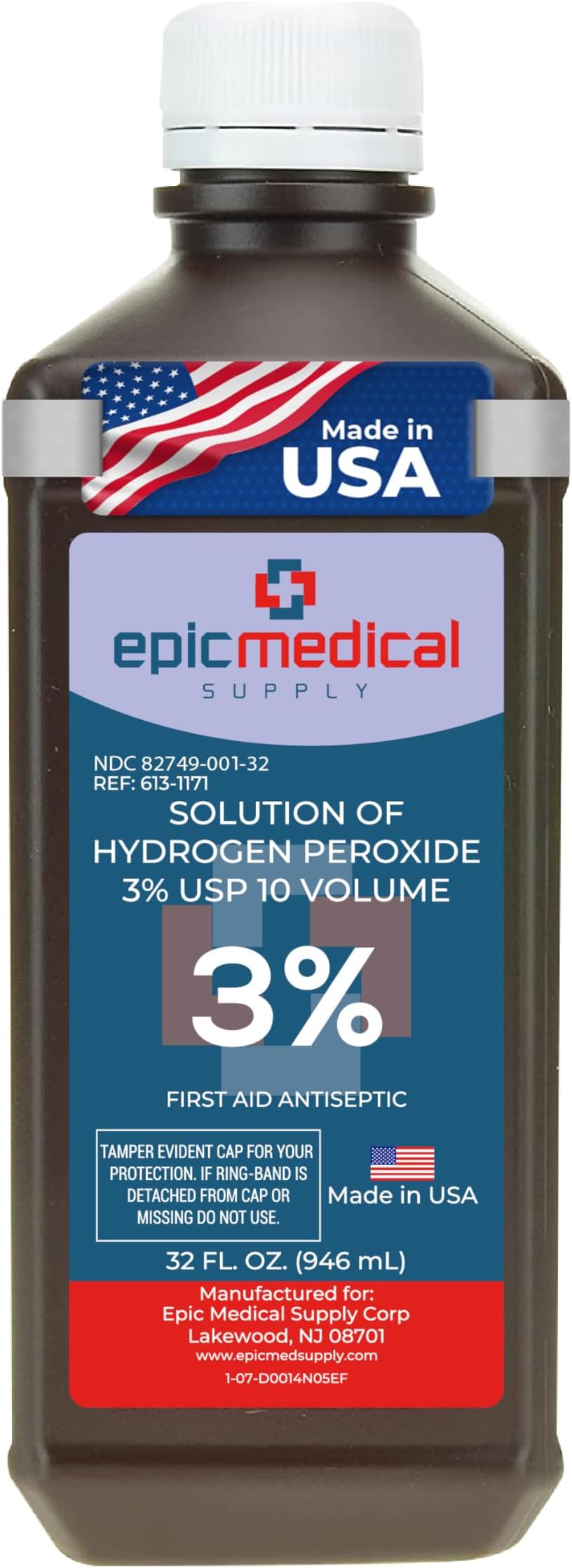 32  oz  Epic Hydrogen Peroxide