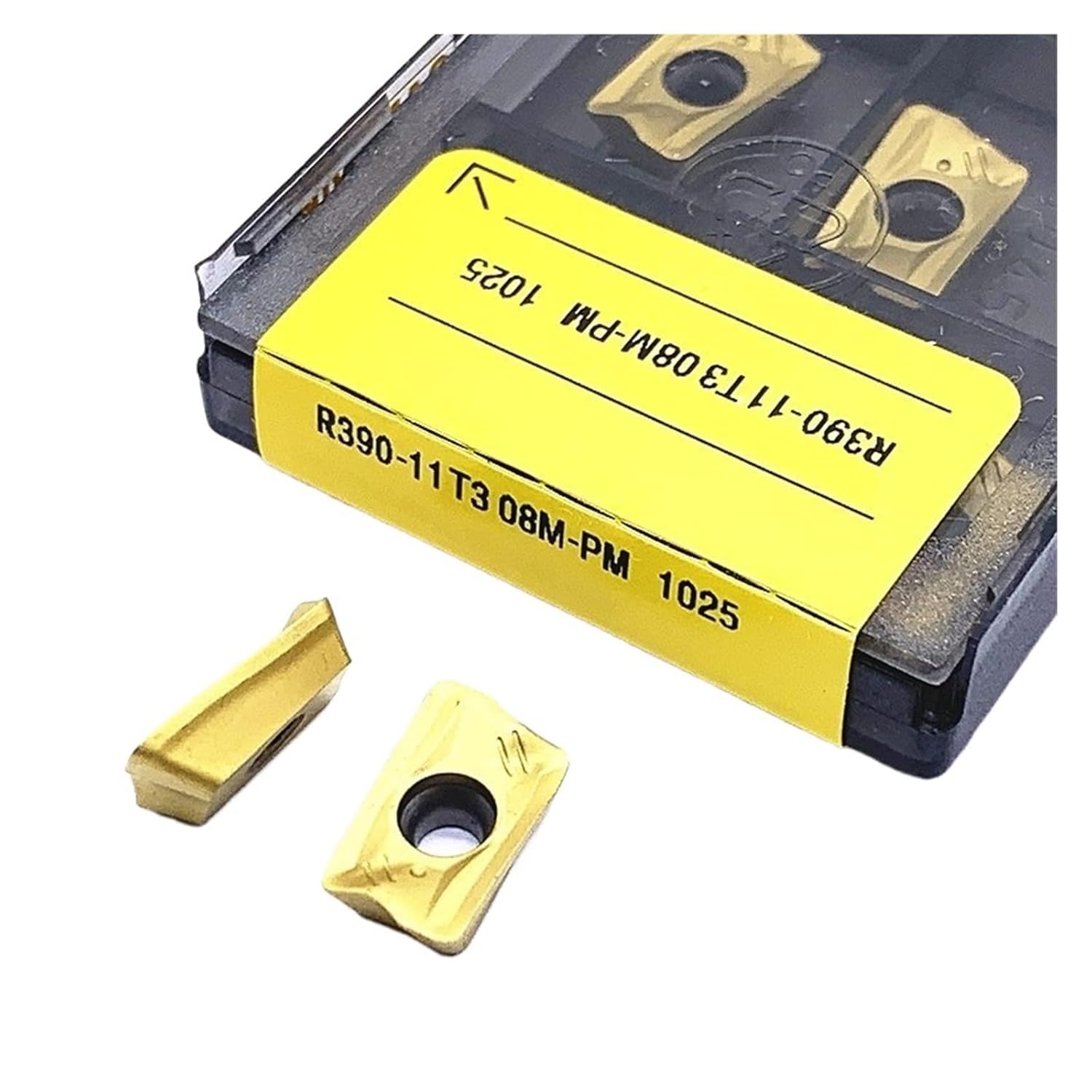 Carbide Turning Inserts 10PCS R390-11T308M-PM 1025 1040 Hard Alloy Indexable Turning Tools Milling Cutter Lathe(R390-11T308M-PM 1025)