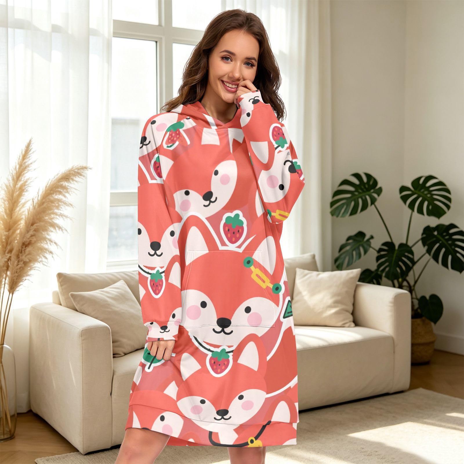 S, L, XXl Felpe con cappuccio da donna, felpe con cappuccio oversize per