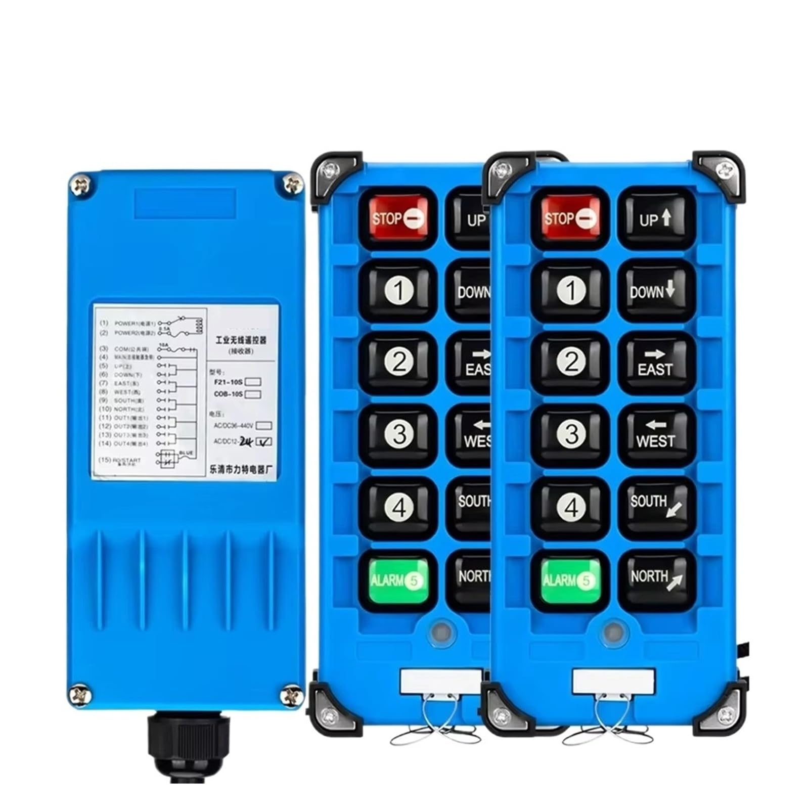 Télécommande de levage F21 6 canaux pour un contrôle fluide de grue