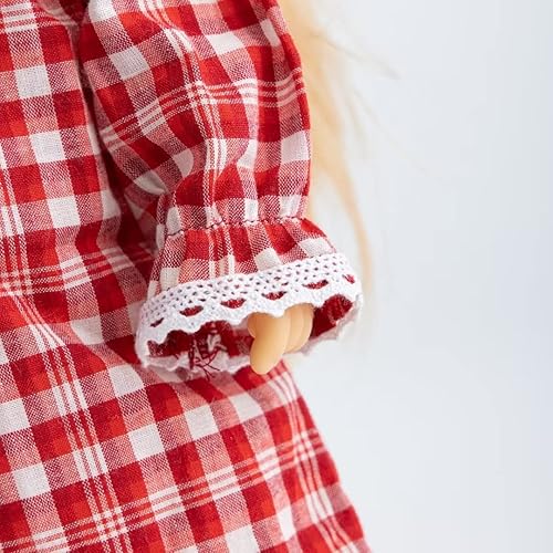 Miniatura 5 de Camisón para niñas, pijama de algodón suave con manga larga, camisón largo hasta el suelo (Doll, niñas, mujeres)