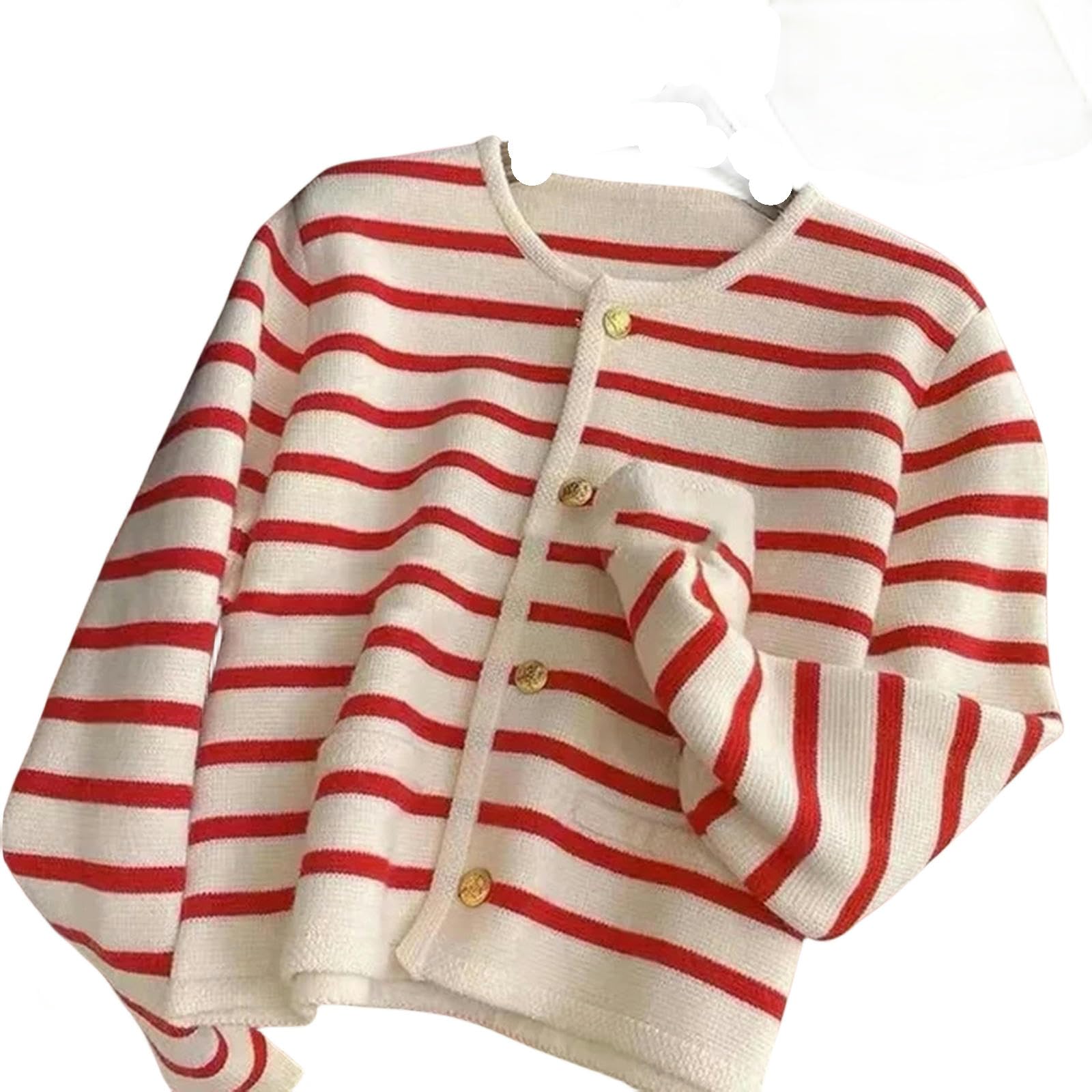 Maglione Donna Spring Autumn Knit Cardigan Womens Elegante Manica Lunga Single Shorted Coat Agroppa