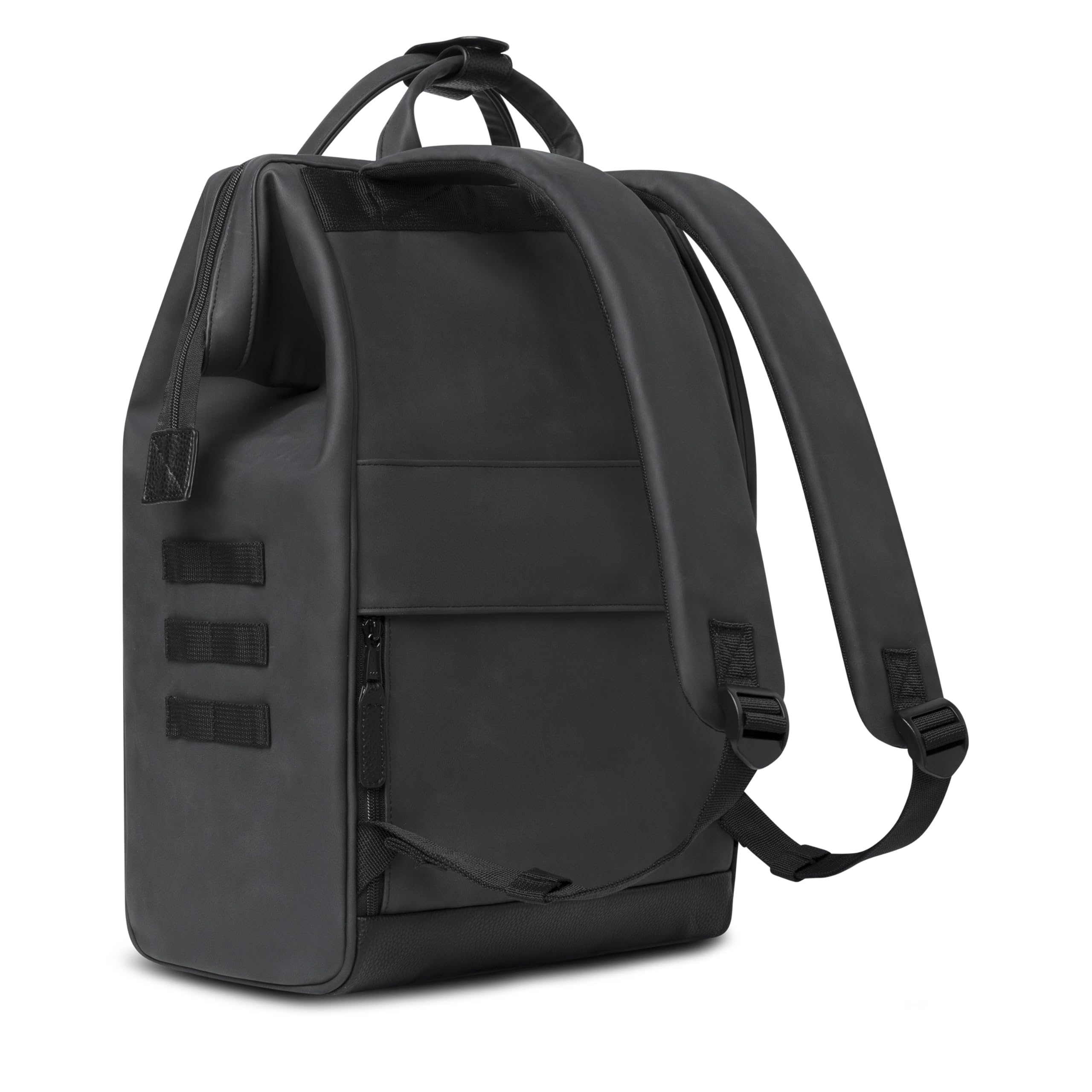 Cabaïa Mochila Impermeable - Sistema MOLLE y Diseño Moderno para Hombre y Mujer - Nylon Resistente, Comodidad Acolchonada - Ideal para Viajes, Escuela, Trabajo - Negro
