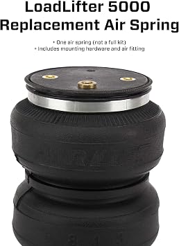 Air Lift Load Lifter 5000 Replacement Air Spring with Hardware 50290