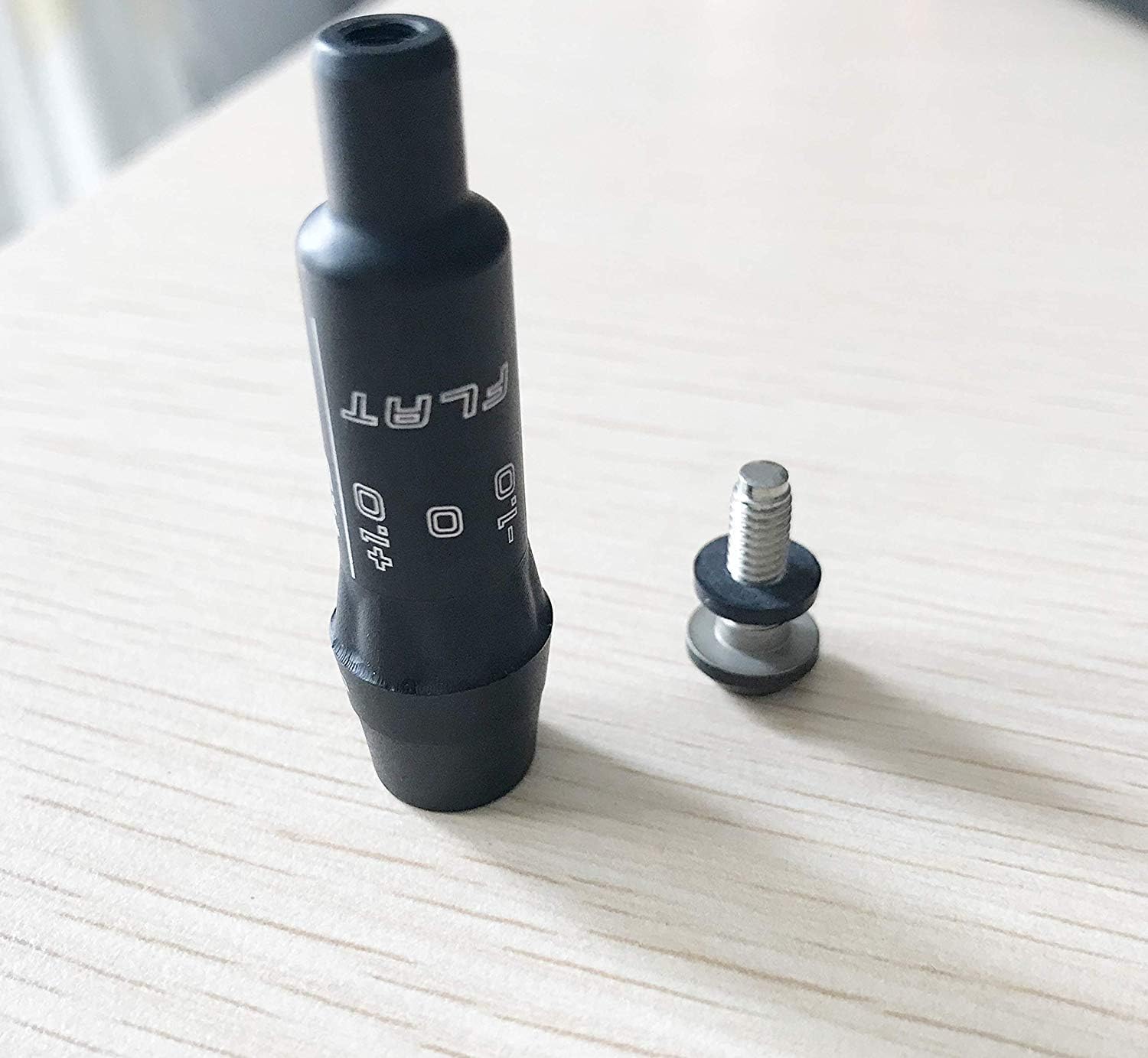 DREE Left Hand Golf Shaft Adapter Sleeve for Ping G410 Driver G410 Plus SFT G425 G430 Driver Wood Hybrid .335 .370 (Left Hand .350), black