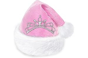 Pink Christmas Santa Hat