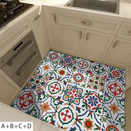 Miniatura 7 de Adhesivo para azulejos de despegar y pegar, pegar en azulejos para cocina, pared, azulejos, papel tapiz para baño, vinilo autoadhesivo, papel tapiz
