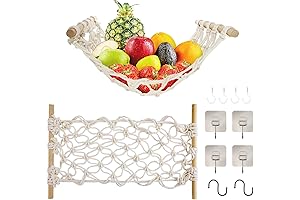 Under Cabinet Veggie Hammock - Space Saving Kitchen Storage