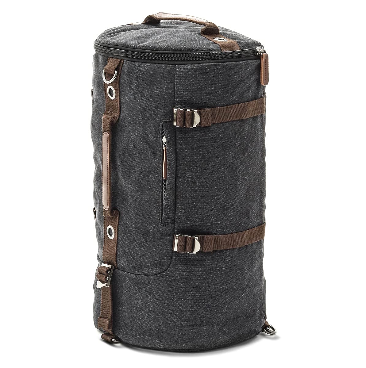 Mochila Moto/Bolsa Trasera Canvas Craftride Vintage VG8 35L Negro