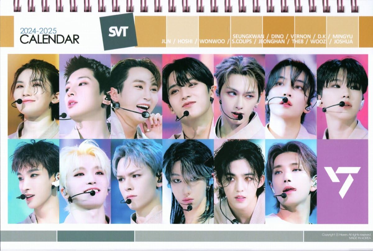 セブチ カレンダー svt SEVENTEEN 2024 2025 卓上