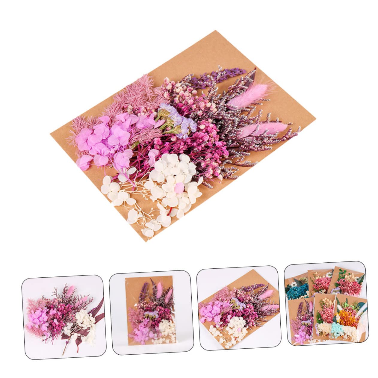 STOBAZA 2pièces De Fleurs Séchées Matériaux pour Bougies Aromatiques Fleurs Décoratives pour Artisanat Et Décoration Intérieure