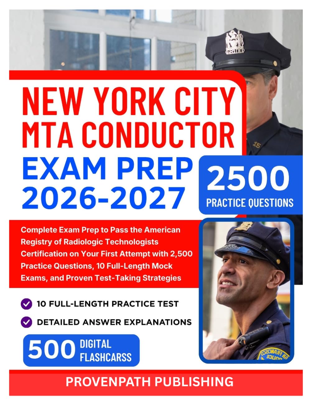 New York City MTA Conductor Exam Prep 2026–2027: Your Complete Path to Passing the Exam with 1,500+ Practice Questions, 7 Full-Length Practice Tests, ... and Proven Strategies to Get Hired