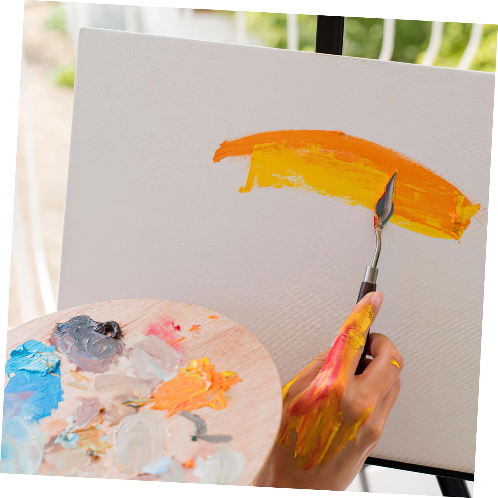 NUOBESTY 12 Piezas Lienzo De Algodón Para Pintar Tablero De Dibujo Para Artistas Paneles De Lienzo Pequeños Para Pintura Uso Estudio o Taller
