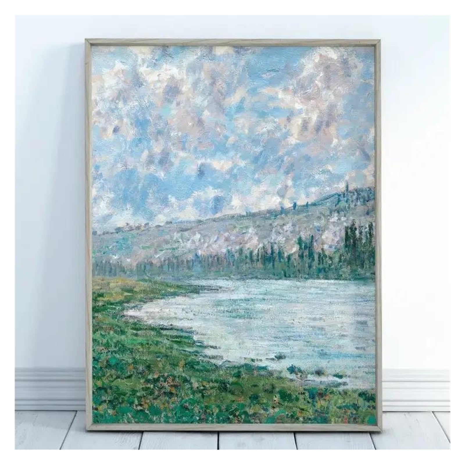 Toile d art mural pour habiller un mur vide tableau déco nature paysage abstrait 21x30cm