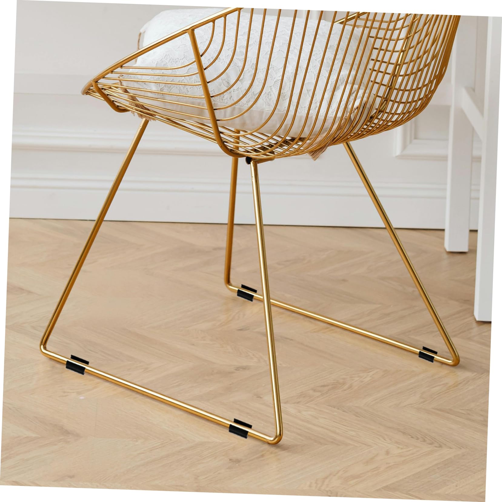 UKCOCO 30piezas Patas De Muebles U-Shaped Fieltro Antideslizante para Protección De Pisos De Tapones De Silla para Rayones y Deslizamientos