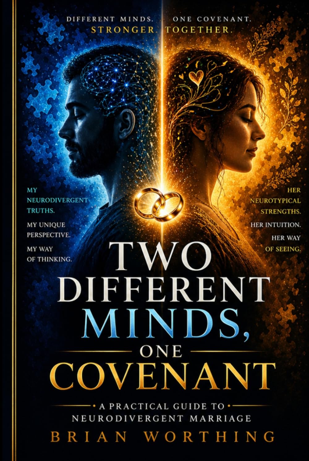 Two Different Minds One Covenant: Neurodivergent Marriage Guide: A Practical Guide To Neurodivergent Marriage