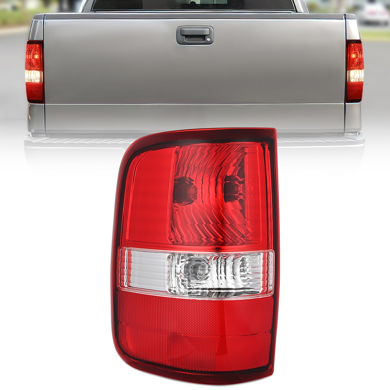 Tail Light Fit For 2004 2005-2008 Ford F150 F-150 Rear Brake Lamp Driver Side