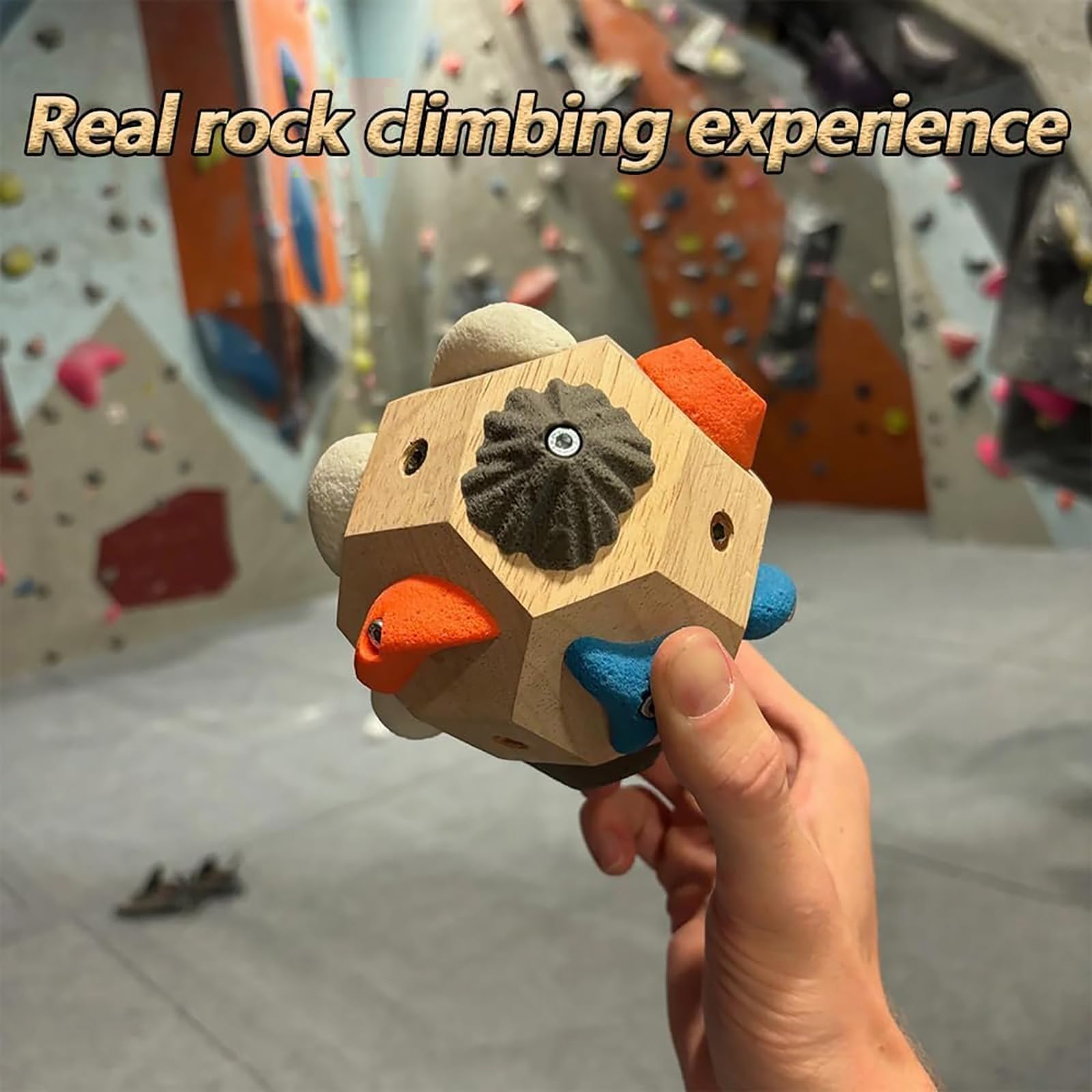 Blocco Di Masso Finto Per Arrampicata 3D - Allenamento Forza E Precisione Per Bambini E Ragazze - Formato A3
