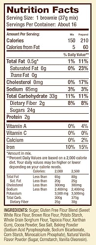 Miniatura 3 de Bob's Red Mill Mezcla de brownie sin gluten, 21 onzas (paquete de 4)