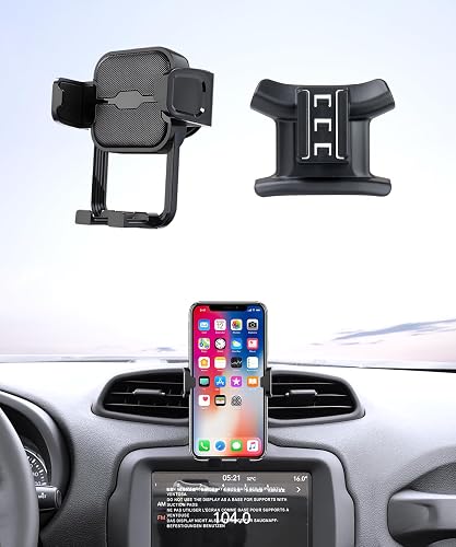 Auto Clamp Car Phone Holder for Jeep Renegade 2015-2023 Accessories