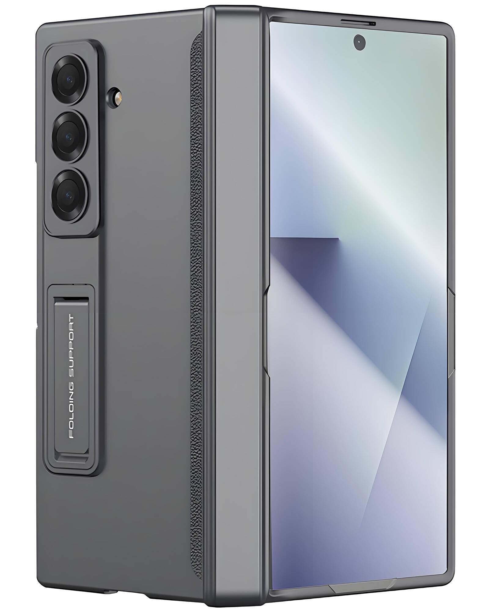 STORMTAL for Samsung Galaxy Z Fold 7 Case with Hinge Protection, [Built-in Screen Protector] [Adjustable Kickstand] Shockproof Slim Fit All-inclusive