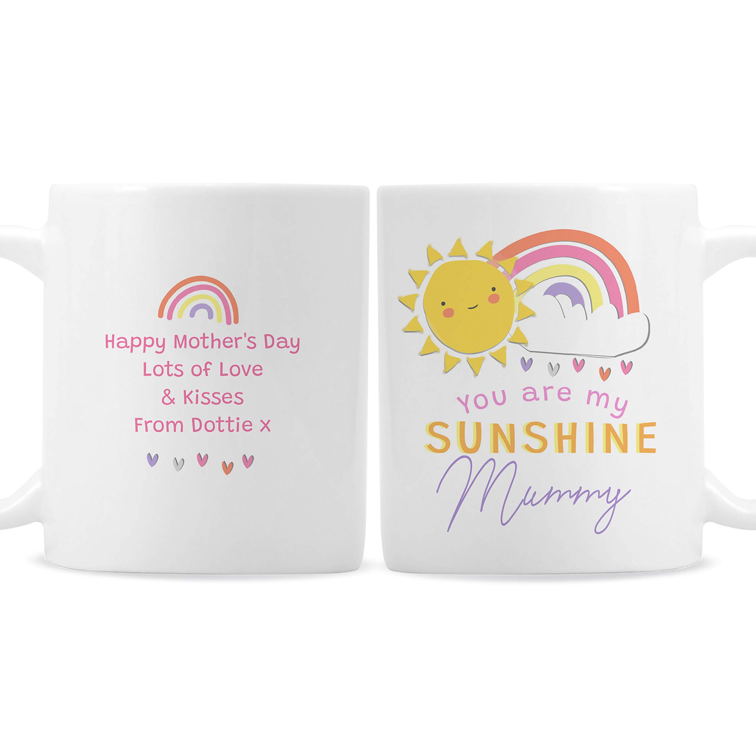 Always Present Personalised You are My Sunshine Mug