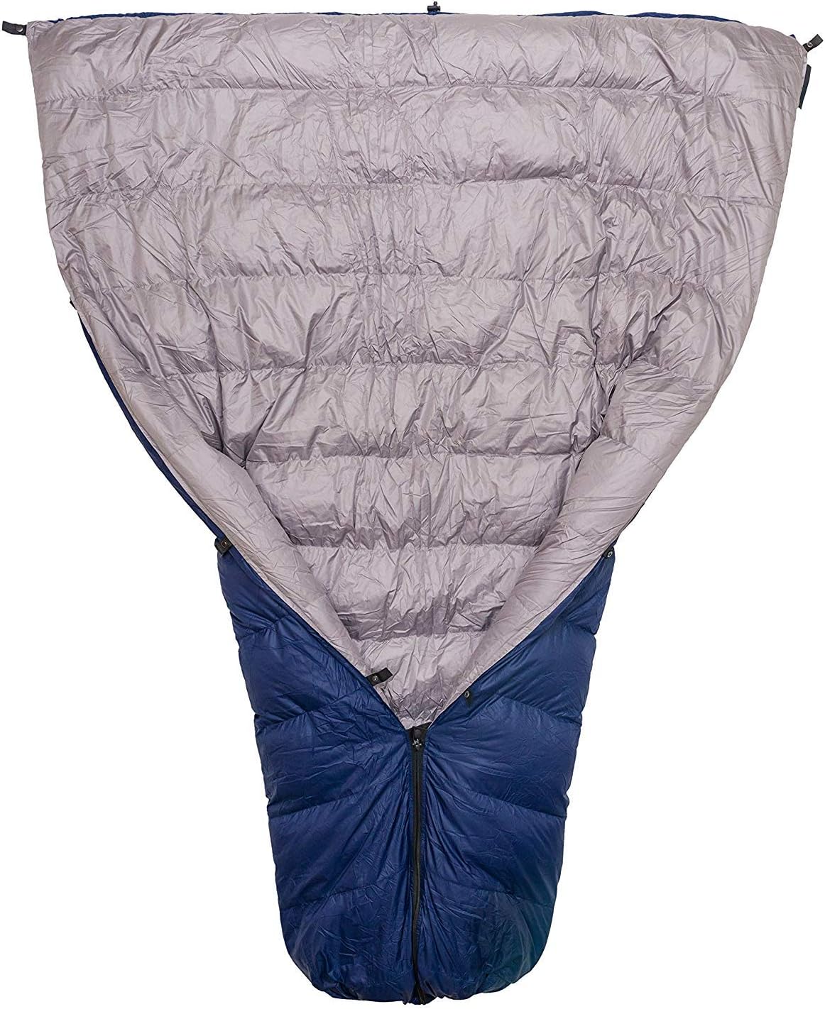 Thermodown 30 Degree Down Sleeping Quilt - Ultralight 3 Season Quilt - Perfect for Backcountry Camping, Backpacking and Hammocks