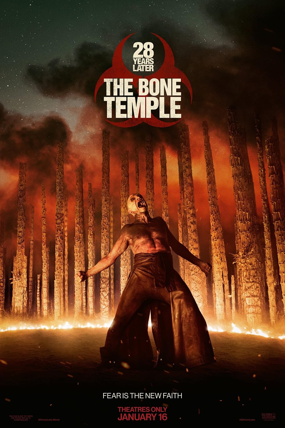 28 Years Later Bone Temple Poster Review: Post-Apocalyptic Chic