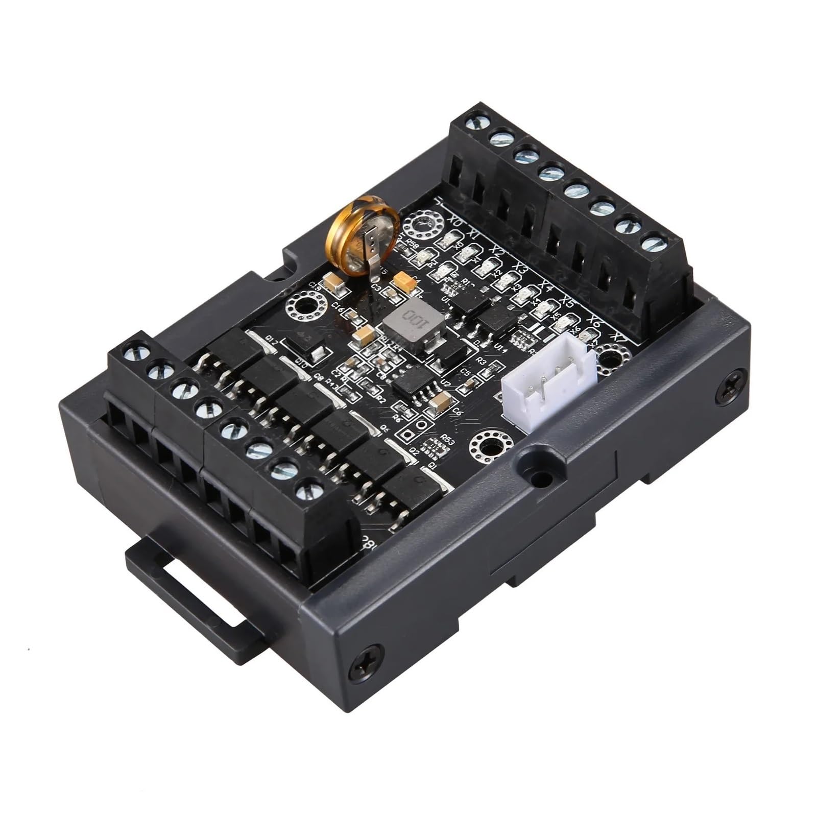 Controlador lógico programable PLC Controlador programable PLC DC 10-28 V Regulador PLC FX1N-14MT Controlador programable de Placa de Control Industrial