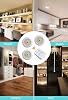 Busstier Led Light Wireless Remote Control Indoor Led Bulb Set 3-Piece Set Night Light Spot Lamp [Energy Class A+++]