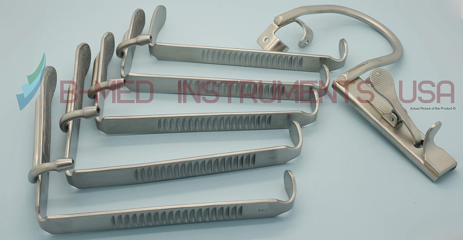 Boyle Davis Mouth Gag with Suction 5 Blades